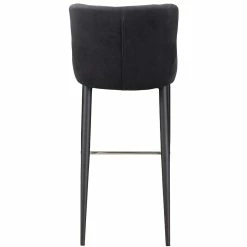 MOES ETTA BAR STOOL: DARK GREY Kitchen + Dining
