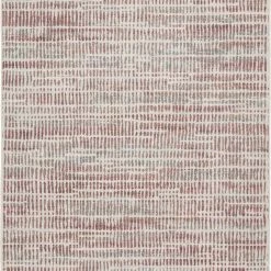 JAIPUR ESCAPE RUG: ASH, RASPBERRY WINE