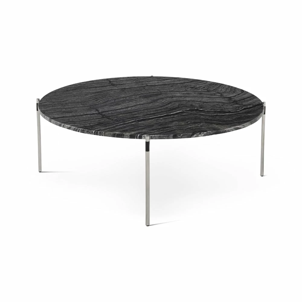 Buy ๐งจ NUEVO Furniture ESTELLE 42"RD BLACK WOOD VEIN MARBLE COFFEE TABLE ๐ 5 NUEVO Furniture ESTELLE 42"RD BLACK WOOD VEIN MARBLE COFFEE TABLE