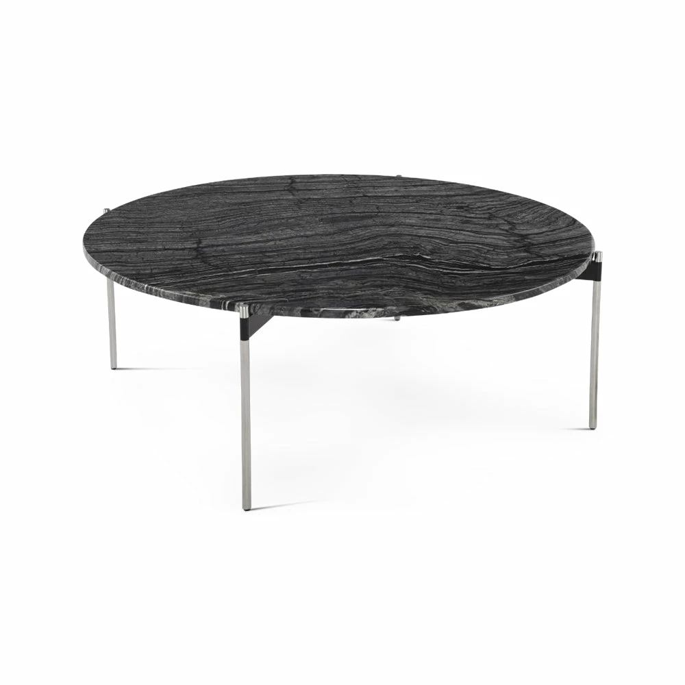 Buy ๐งจ NUEVO Furniture ESTELLE 42"RD BLACK WOOD VEIN MARBLE COFFEE TABLE ๐ 6 NUEVO Furniture ESTELLE 42"RD BLACK WOOD VEIN MARBLE COFFEE TABLE