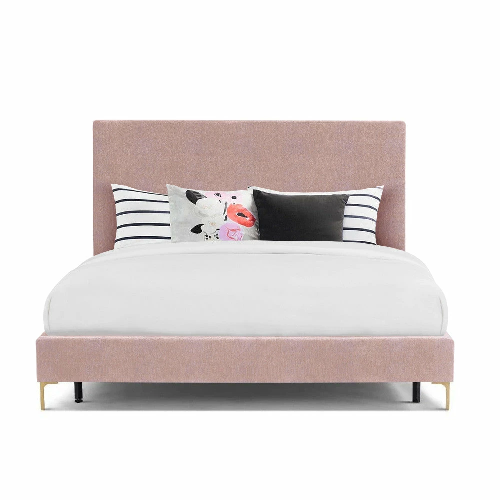 Buy 🥰 TOV ETTA GRAY VELVET BED ✔️ 1 TOV ETTA GRAY VELVET BED