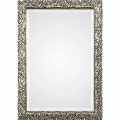 UTTERMOST Mirrors EVE BURNISHED SILVER LEAF MIRROR