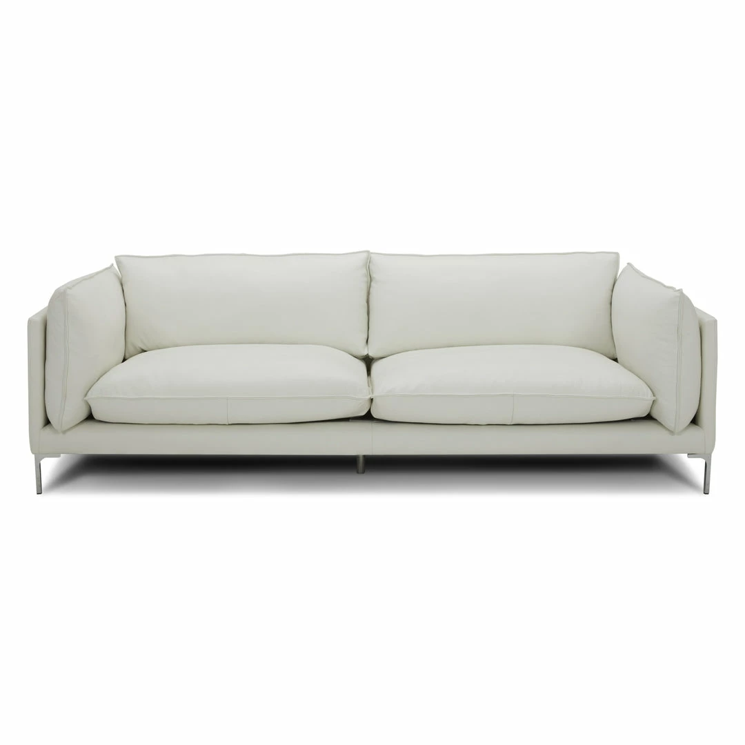 Deals β VIG FALCO WHITE LEATHER SOFA π― 1 VIG FALCO WHITE LEATHER SOFA