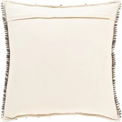 SURYA Pillows + Decor FALLON PILLOW: CHARCOAL, CREAM