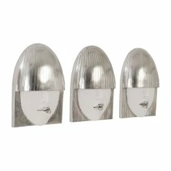 PHILLIPS COLLECTION Wall Sculptures + Decor FASHION FACES WALL TILES | SET OF 3