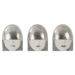 PHILLIPS COLLECTION Wall Sculptures + Decor FASHION FACES WALL TILES | SET OF 3