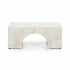 FOUR HANDS FAUSTO BLEACHED GUANACASTE COFFEE TABLE Furniture