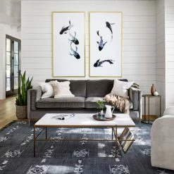 Deals ๐ FOUR HANDS Living Room FELICITY MARBLE TOP COFFEE TABLE โค๏ธ 19 FOUR HANDS Living Room FELICITY MARBLE TOP COFFEE TABLE