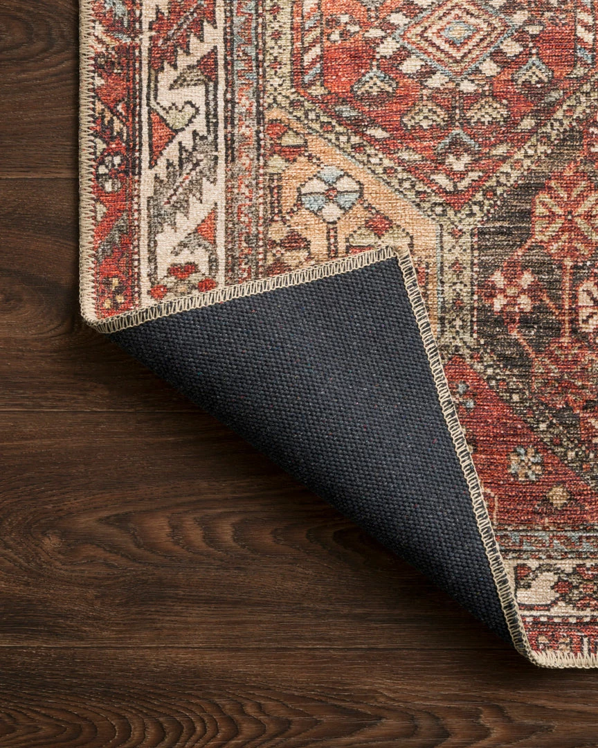 Promo 😉 LOLOI FERGUS VINTAGE PRINT RUG: SPICE MULTI 😉 4 LOLOI FERGUS VINTAGE PRINT RUG: SPICE MULTI