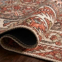 Promo 😉 LOLOI FERGUS VINTAGE PRINT RUG: SPICE MULTI 😉 11 LOLOI FERGUS VINTAGE PRINT RUG: SPICE MULTI