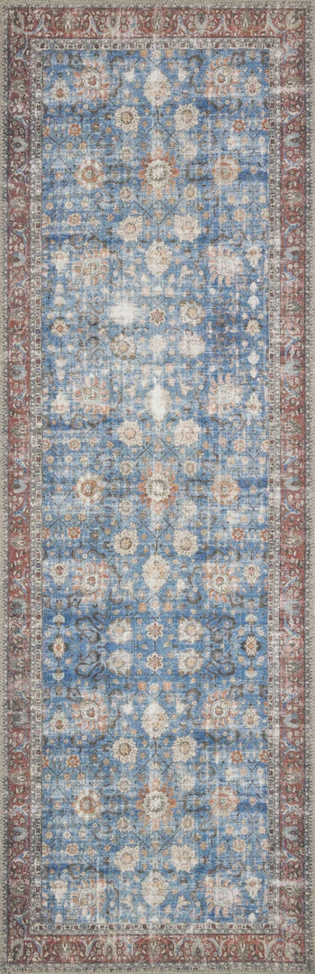 Coupon β LOLOI FERNANDA VINTAGE PRINT RUG: BRICK RED, BLUE π 7 LOLOI FERNANDA VINTAGE PRINT RUG: BRICK RED, BLUE