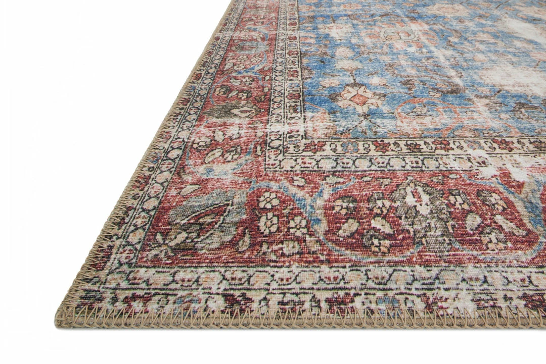 Coupon β LOLOI FERNANDA VINTAGE PRINT RUG: BRICK RED, BLUE π 6 LOLOI FERNANDA VINTAGE PRINT RUG: BRICK RED, BLUE