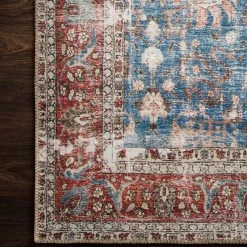 Coupon β LOLOI FERNANDA VINTAGE PRINT RUG: BRICK RED, BLUE π 9 LOLOI FERNANDA VINTAGE PRINT RUG: BRICK RED, BLUE