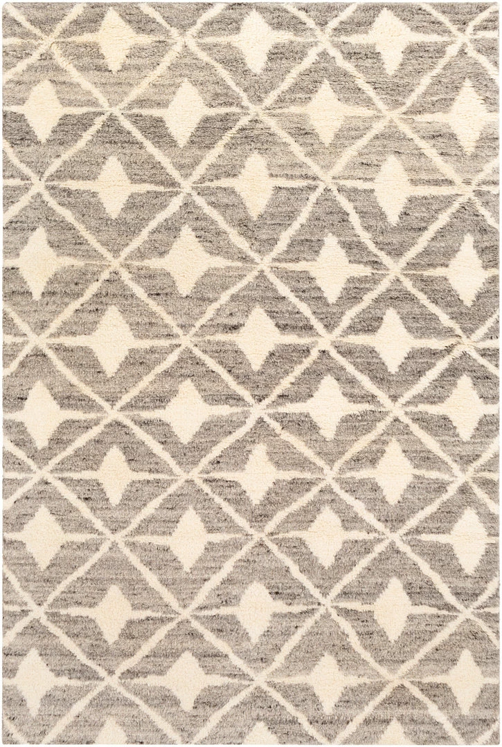 Hot Sale 𧨠SURYA FEZ HAND KNOTTED WOOL RUG: STONE π 3 SURYA FEZ HAND KNOTTED WOOL RUG: STONE