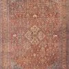 LOLOI FILIPA VINTAGE PRINT RUG: TERRACOTTA MULTI