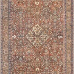 LOLOI FILIPA VINTAGE PRINT RUG: TERRACOTTA MULTI