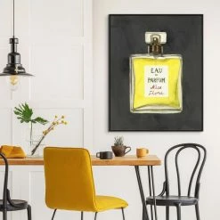L ART Wall Art "FINE PERFUME" CANVAS ART