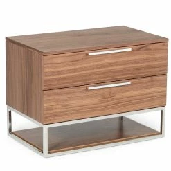 VIG Furniture FINN NIGHTSTAND: WALNUT