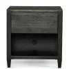 FOUR HANDS FLINT BLACK NIGHTSTAND Furniture