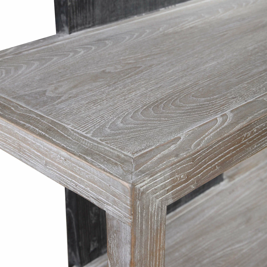 Brand new โ๏ธ UTTERMOST FLINT DISPLAY SHELF ๐ 8 UTTERMOST FLINT DISPLAY SHELF