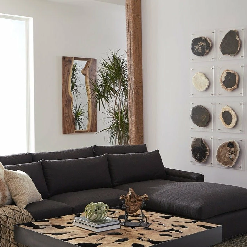 Best deal 👍 PHILLIPS COLLECTION FLOATING PERTRIFIED SLICE WALL ART 🔔 5 PHILLIPS COLLECTION FLOATING PERTRIFIED SLICE WALL ART