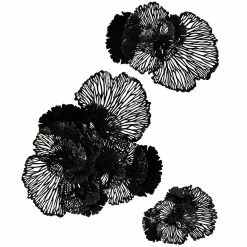 PHILLIPS COLLECTION FLOWER METAL WALL ART
