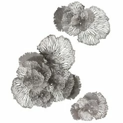 PHILLIPS COLLECTION FLOWER METAL WALL ART