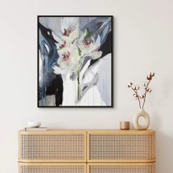 L ART "FLOWERS ON A STICK" CANVAS ART Wall Art