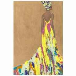 Best deal ๐ L ART "FLOWING GRACE" CANVAS ART ๐ 9 L ART