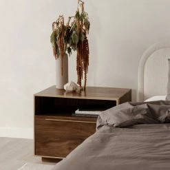 Deals 🛒 MOES FOCUS SHEESHAM WOOD NIGHTSTAND Bedroom 🤩 10 MOES FOCUS SHEESHAM WOOD NIGHTSTAND Bedroom