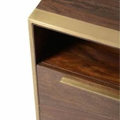 Deals 🛒 MOES FOCUS SHEESHAM WOOD NIGHTSTAND Bedroom 🤩 15 MOES FOCUS SHEESHAM WOOD NIGHTSTAND Bedroom