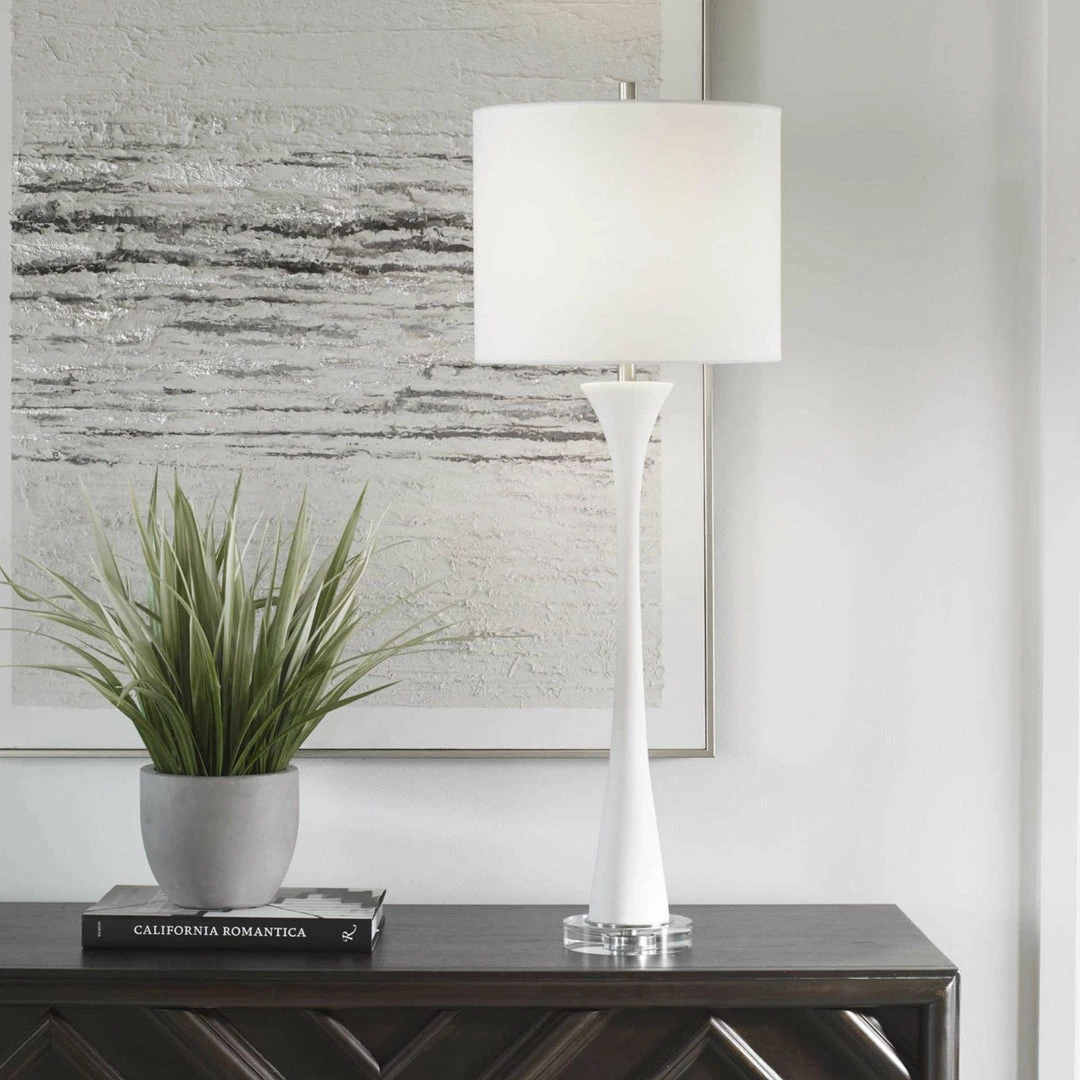 New ๐งจ UTTERMOST FOUNTAIN WHITE MARBLE TABLE LAMP Lighting ๐ 2 UTTERMOST FOUNTAIN WHITE MARBLE TABLE LAMP Lighting