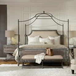 HOOKER FRENCH VINTAGE KING POSTER BED