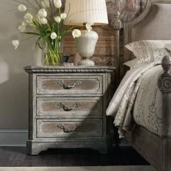HOOKER FRENCH VINTAGE BEDSIDE CHEST Bedroom