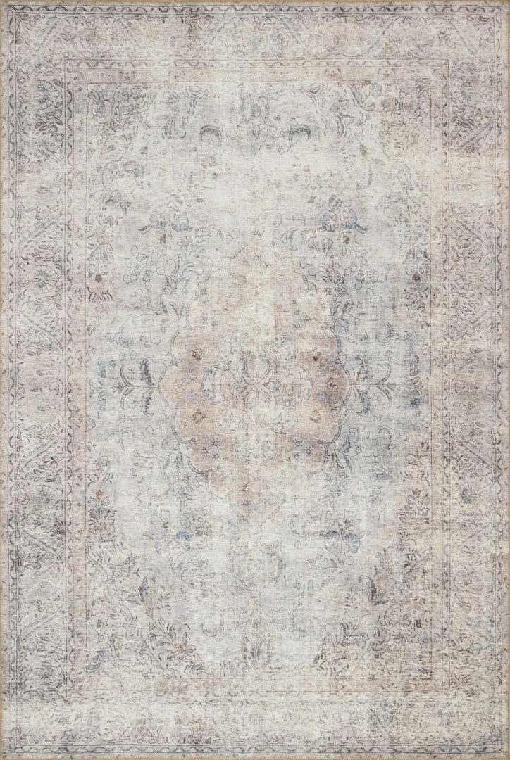 Brand new โค๏ธ LOLOI FREYA VINTAGE PRINT RUG: DISTRESSED SILVER ๐ 1 LOLOI FREYA VINTAGE PRINT RUG: DISTRESSED SILVER
