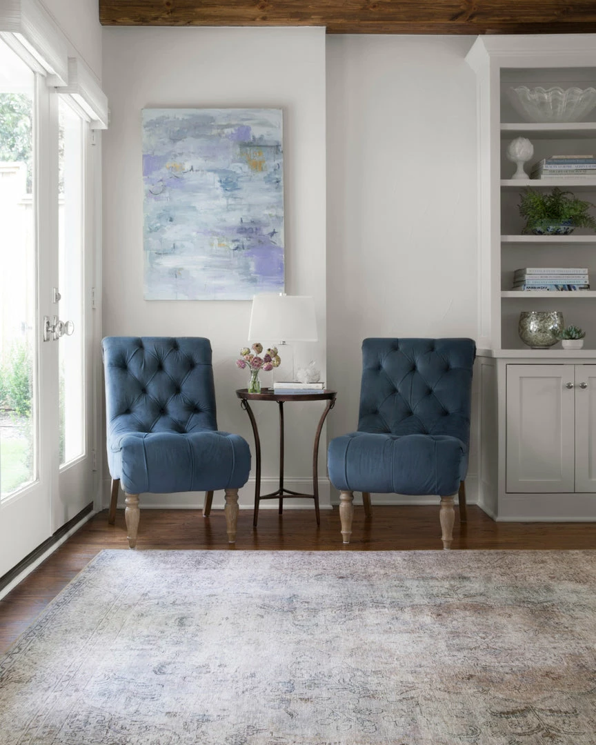 Brand new โค๏ธ LOLOI FREYA VINTAGE PRINT RUG: DISTRESSED SILVER ๐ 8 LOLOI FREYA VINTAGE PRINT RUG: DISTRESSED SILVER