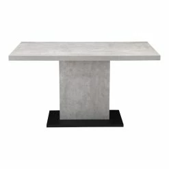 MOES FULTON FAUX CEMENT DINING TABLE