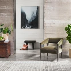 Deals π FOUR HANDS GARY CLUB CHAIR: OLIVE GREEN VELVET Living Room π 16 FOUR HANDS GARY CLUB CHAIR: OLIVE GREEN VELVET Living Room