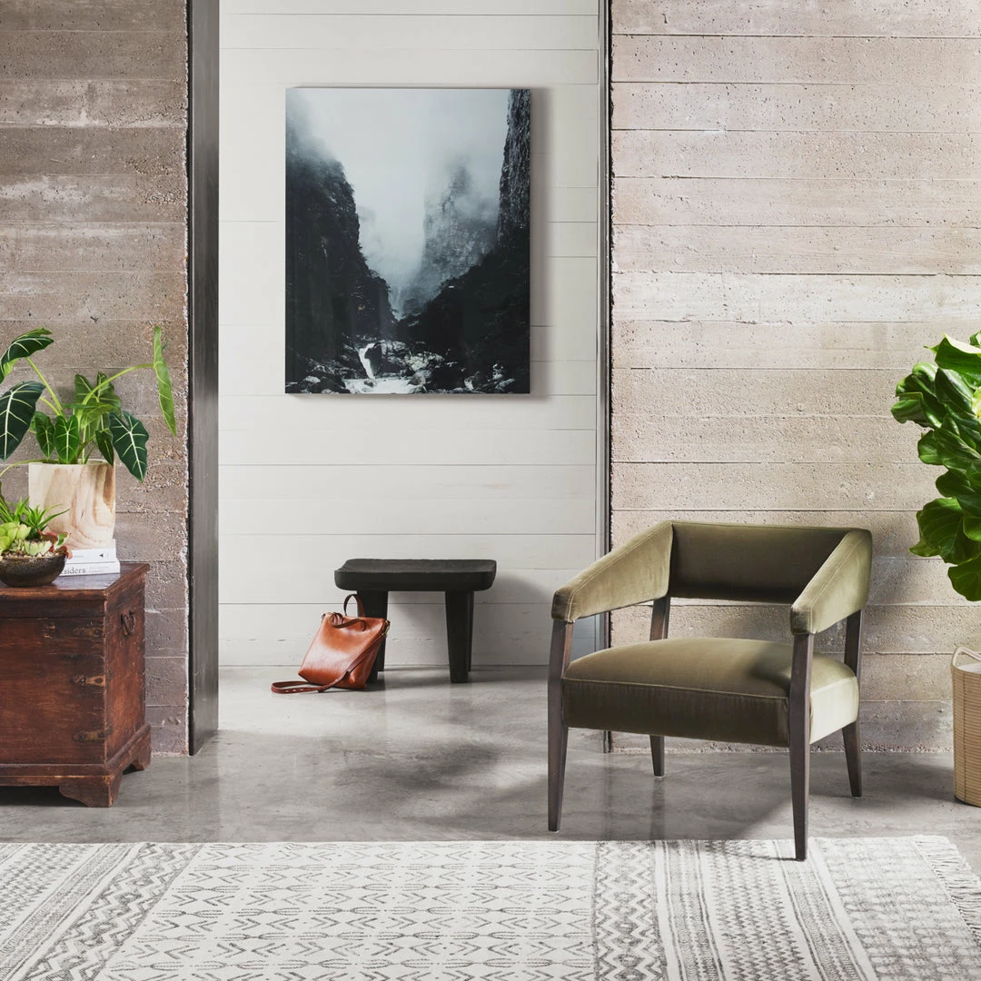 Deals π FOUR HANDS GARY CLUB CHAIR: OLIVE GREEN VELVET Living Room π 8 FOUR HANDS GARY CLUB CHAIR: OLIVE GREEN VELVET Living Room