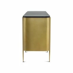 Budget 🛒 MOES Living Room GATSBY BLACK MARBLE TOP SIDEBOARD 👏 11 MOES Living Room GATSBY BLACK MARBLE TOP SIDEBOARD