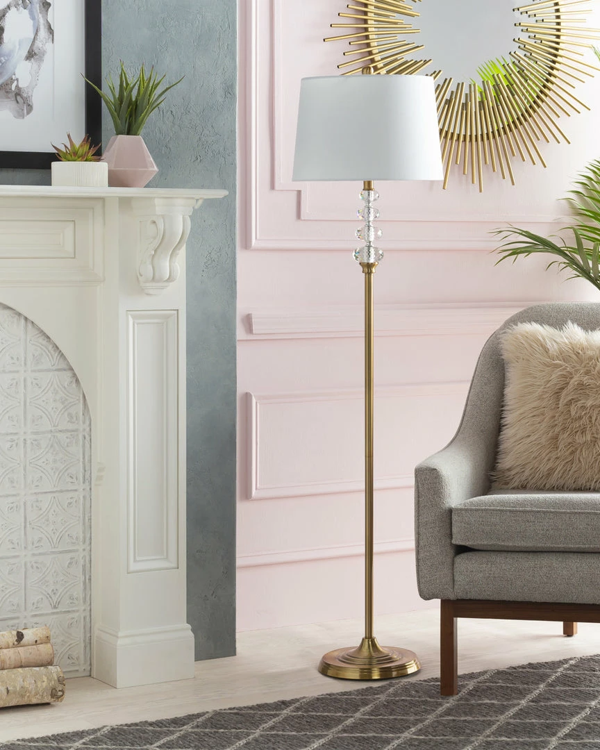 Cheapest π SURYA GEMMA FLOOR LAMP: ANTIQUE BRASS π 2 SURYA GEMMA FLOOR LAMP: ANTIQUE BRASS