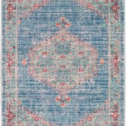 SURYA MADELYN RUG: BLUE, MULTI
