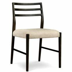 FOUR HANDS GLENMORE DINING CHAIR: LIGHT CARBON | SET OF 2