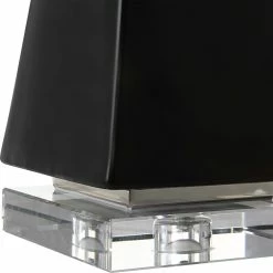 UTTERMOST GLOSS BLACK PYRAMID SCULPTURES | SET OF 2 Pillows + Decor