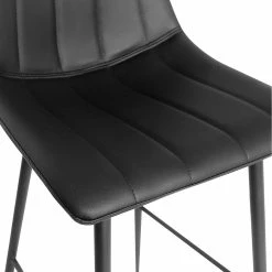 MOES Kitchen + Dining GLOVE BAR STOOL: BLACK | SET OF 2