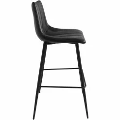 MOES Kitchen + Dining GLOVE BAR STOOL: BLACK | SET OF 2