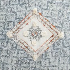 ZUO GOA VINTAGE PRINT ARM CHAIR: DENIM, MULTI Furniture