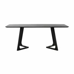 MOES GODENZA DINING TABLE: BLACK ASH Furniture