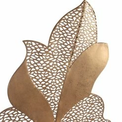 UTTERMOST Wall Sculptures + Decor GOLD LACED LEAVES WALL DECOR | SET OF 2