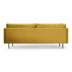 MOES ALBIE GOLD VELVET SOFA Furniture